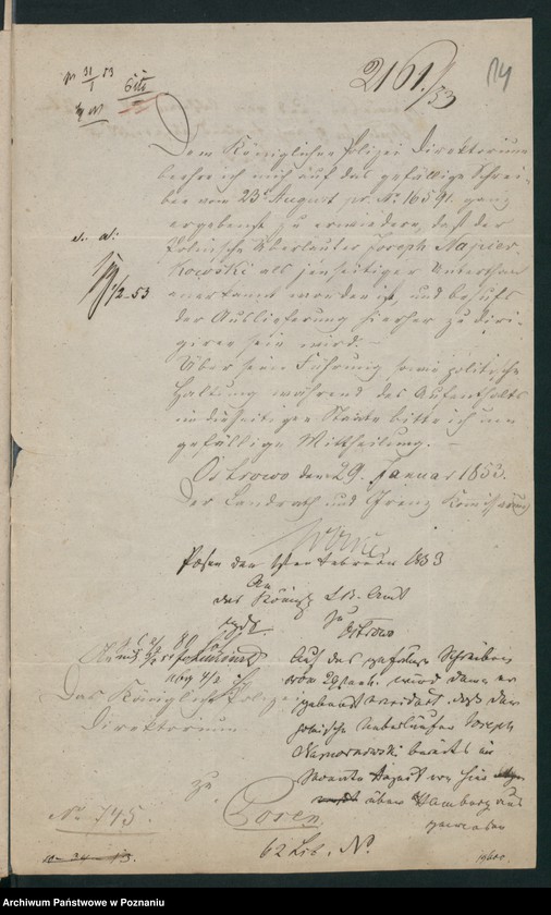 Obraz 19 z jednostki "A. betr. Josef von Napierkowski"