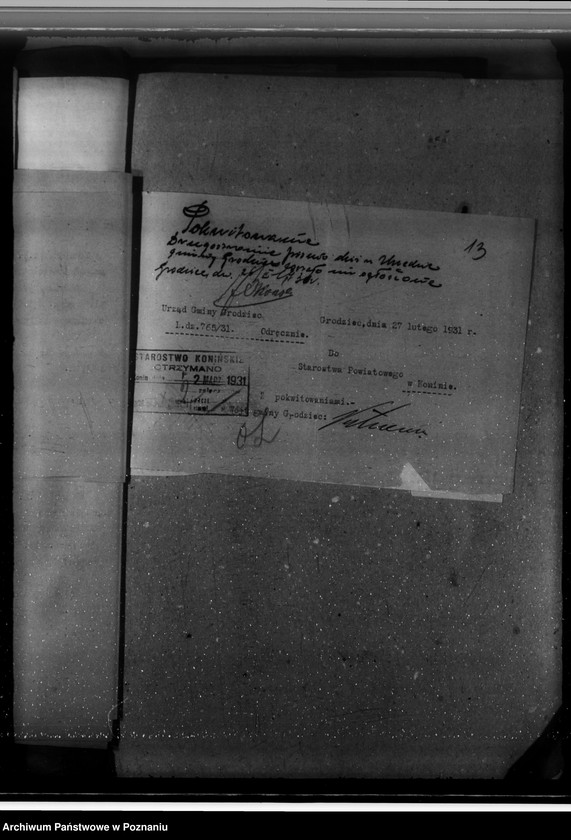 Obraz 17 z jednostki "Sprawa zatwierdzenia uzupełnienia planu gospodarstwa leśnego dla obciążonych służebnościami lasów majątku Biała-Królikowska powiatu konińskiego"