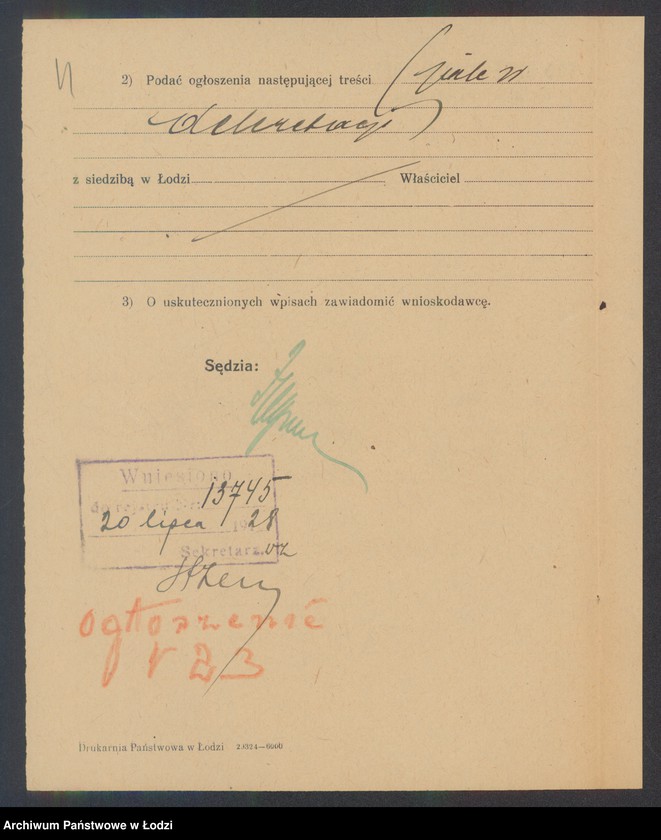 Obraz 6 z jednostki "Hersz Herman – sprzedaż pończoch, rękawiczek i galanterji"