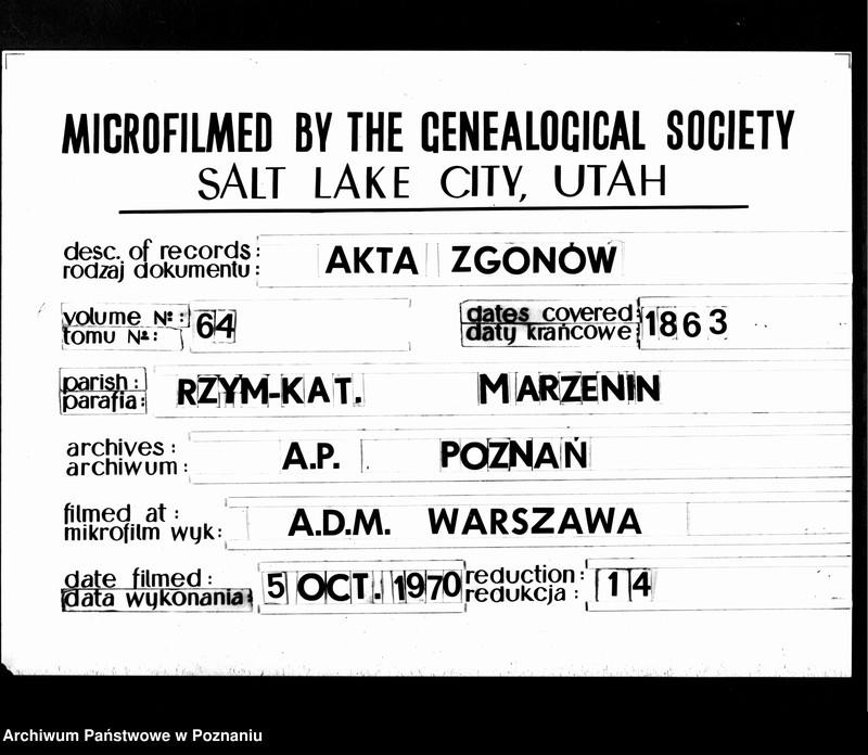 Obraz 7 z jednostki "Liber mortuorum"
