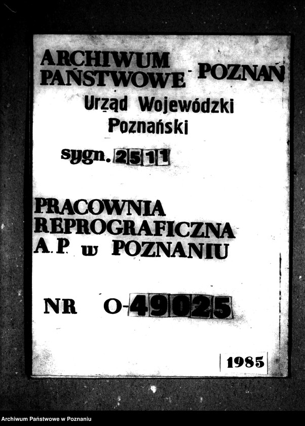 Obraz 1 z jednostki "Wyciążkowo XIV powiatu leszczyńskiego Gorzelnia Rolnicza"