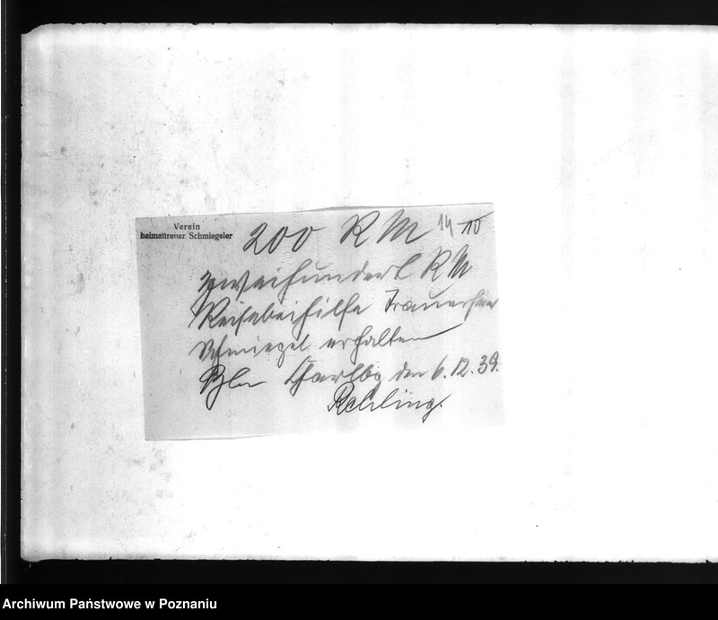 Obraz 18 z jednostki "Wykazy Niemców z okolicy Śmigla w powiecie kościańskim, którzy zginęli w 1939 roku"