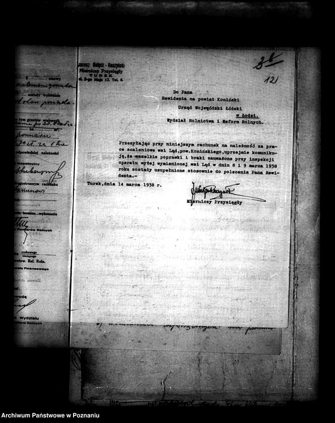 Obraz 15 z jednostki "Scalenie wsi Ląd powiatu konińskiego"