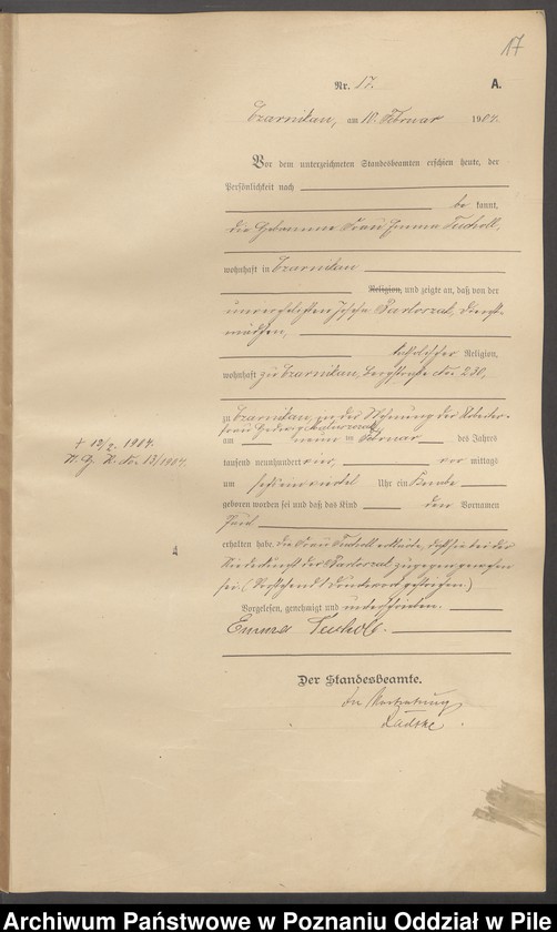 Obraz 20 z jednostki "Księga urodzeń"