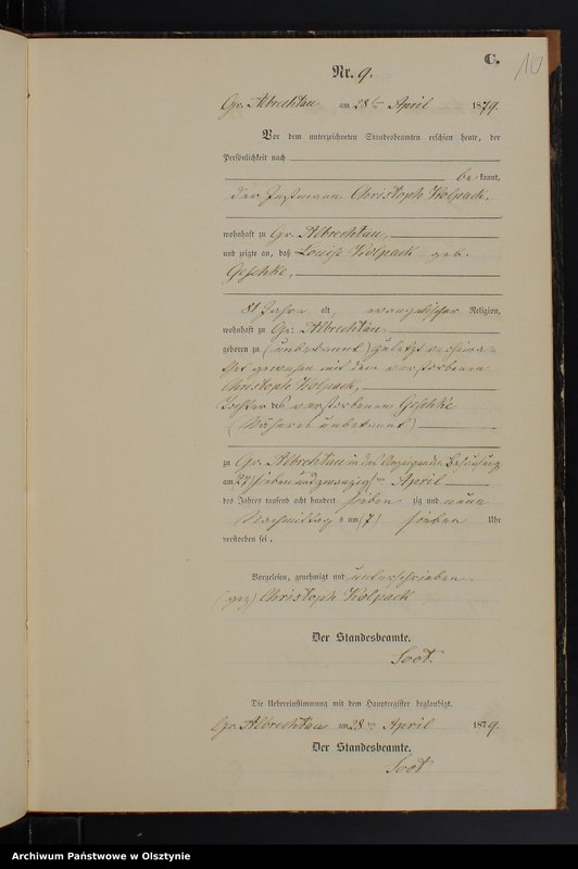 image.from.unit.number "Sterbe-Neben-Register Nr 1 - 21"