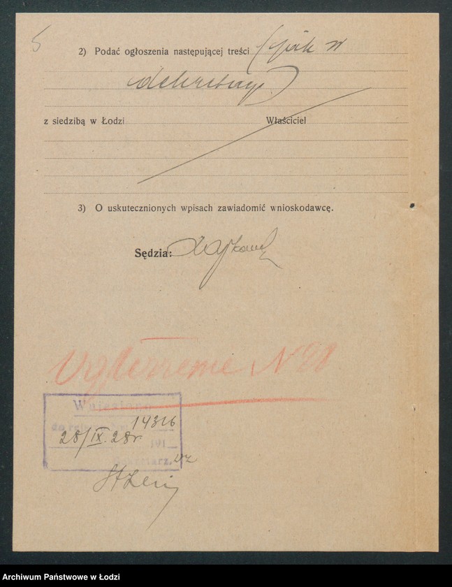 Obraz 6 z jednostki "Gustaw Műndel- cukiernia"