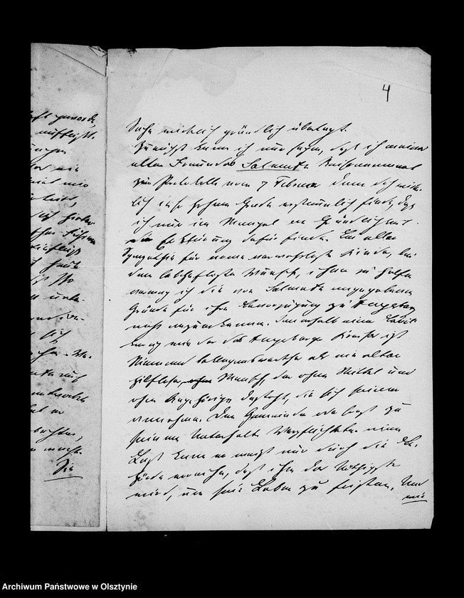 image.from.unit.number "/Briefe an Anna Gfin Lehndorff u. a. in Steinort in Sachen des Mädchenwaisenhauses in der Vorstadt Drengfurth/"
