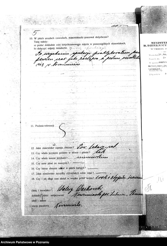 Obraz 9 z jednostki "Pow. lekarz Weterynaryjny Lubawa"