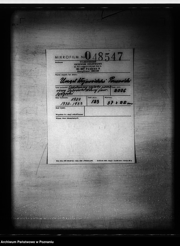 Obraz 2 z jednostki "Ostateczny rejestr pomiarowy Dąbrówki Nowej powiat bydgoski"