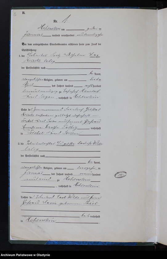 image.from.unit.number "Heirats-Neben-Register Nr 1 - 115"