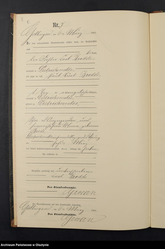 image.from.unit.number "Sterbe-Neben-Register Nr 1 - 37"