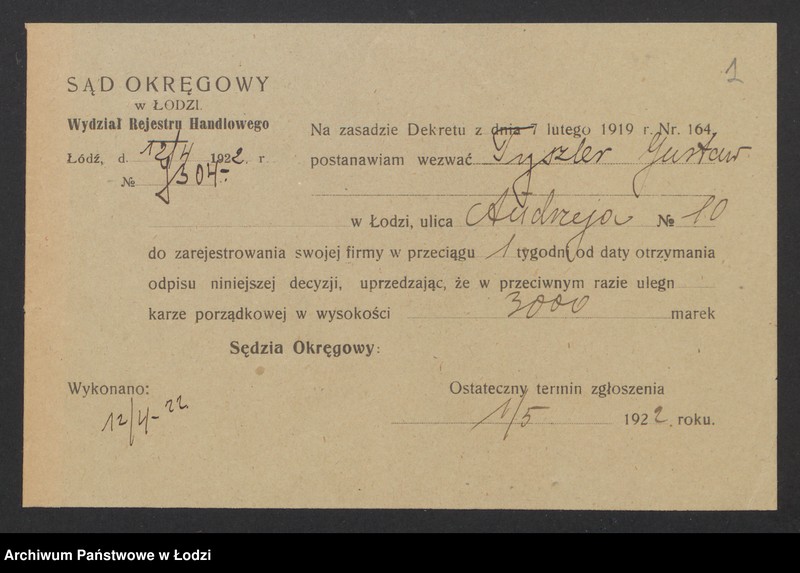 Obraz 3 z jednostki "Gustaw Tyszler – przedsiębiorstwo malarskie"