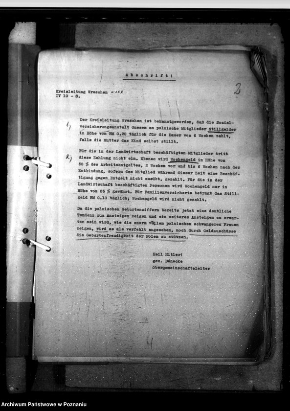 Obraz 6 z jednostki "Wochenfürsorge - fürsorgerechtliche Wochenhilfe"