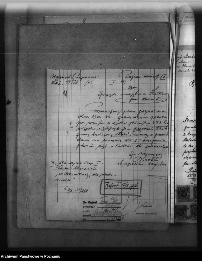 Obraz 16 z jednostki "Majętność leśna Łukowo powiat obornicki"