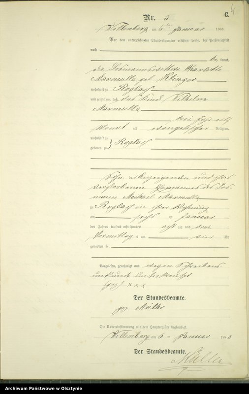 image.from.unit.number "Sterbe-Neben-Register Nr 1 - 161"
