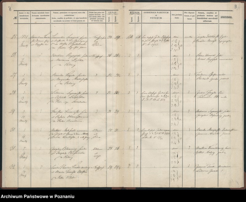 Obraz 7 z jednostki "Księga małżeństw"