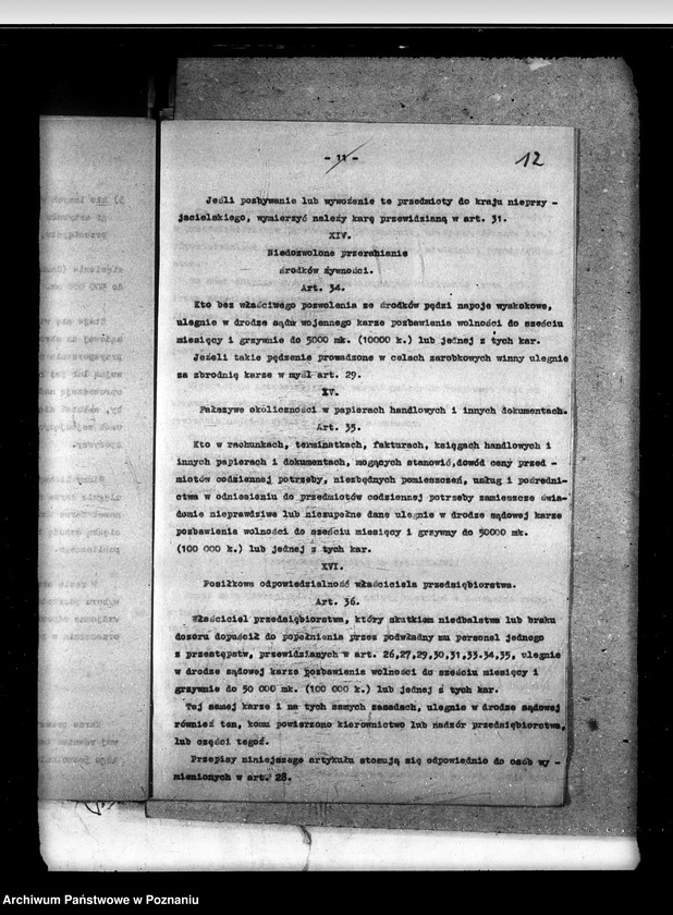 Obraz 16 z jednostki "Sprawy prawne ogólne okólniki i rozporządzenia ministerialne"