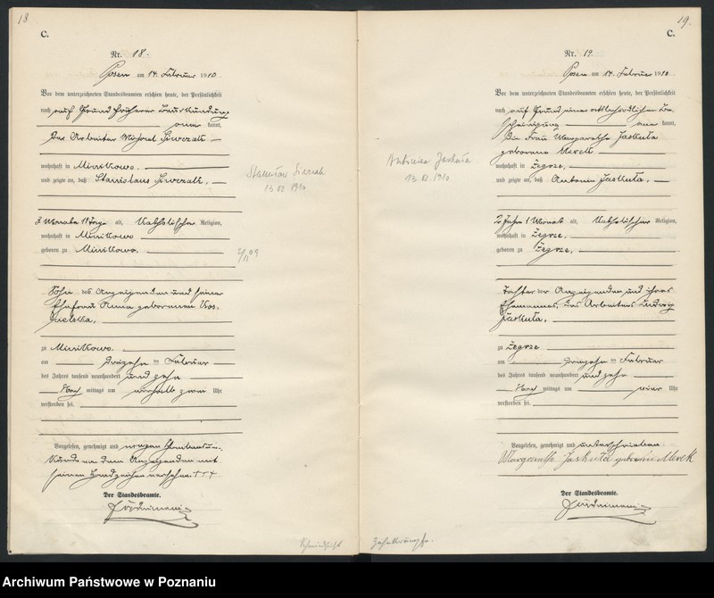 Obraz 12 z jednostki "Księga miejscowa zgonów [Rejestr główny zgonów]"