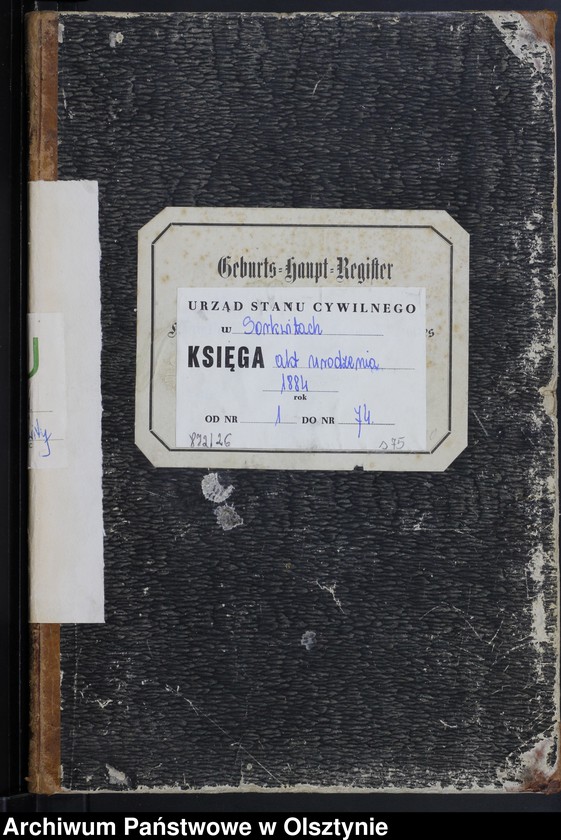 image.from.unit.number "Geburts-Haupt-Register Nr 1 - 74"