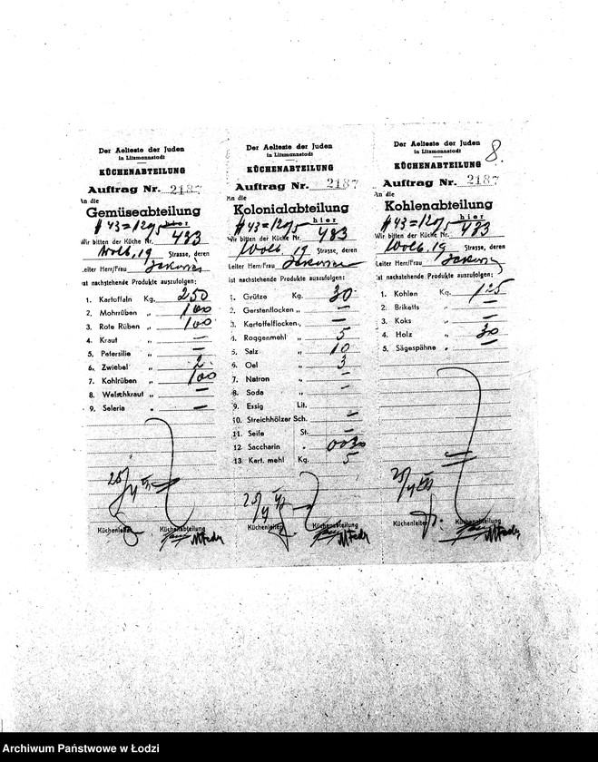 Obraz 11 z jednostki "[Kuchnia nr 433, ul. Wolborska 19. Działalność kuchni]"