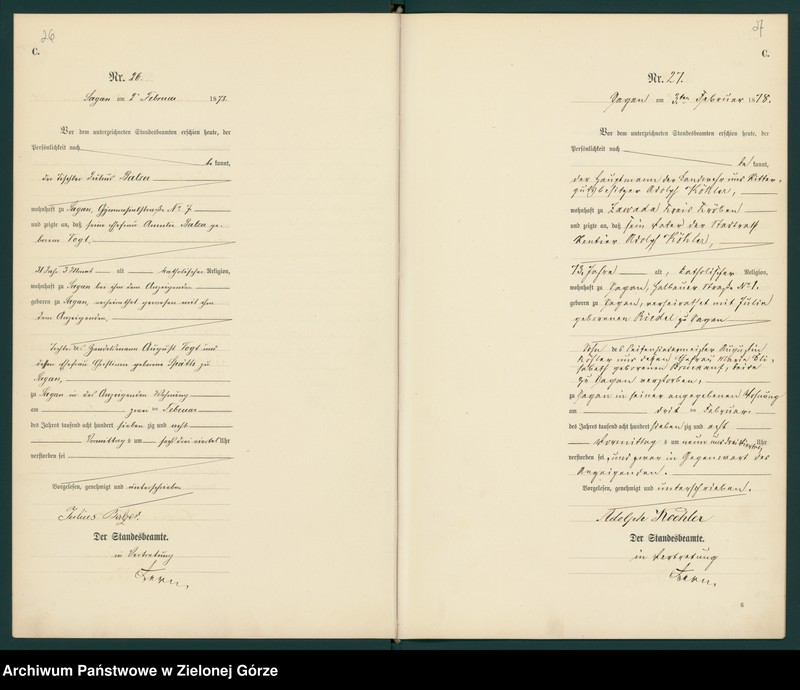 image.from.unit.number "[KsiĘga Aktów Zgonów- Żagań miasto]"