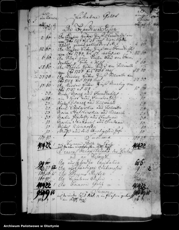 image.from.unit.number "Jahr-Rechnungen der Frödenauschen Kirche [Erbhauptamts-Exemplar]"