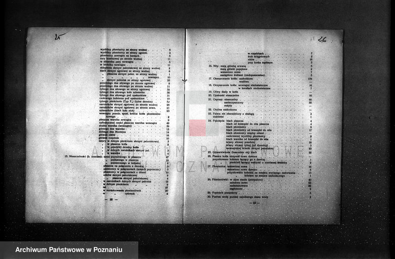 Obraz 15 z jednostki "Sprawozdanie Stowarzyszenia Dozoru Kotłów w Poznaniu za rok 1927"