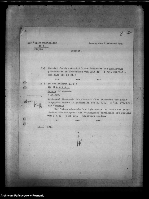 Obraz 12 z jednostki "Tularämie der Rinder. Enterkrankheiten bei Kühen. Fischkrankheiten"