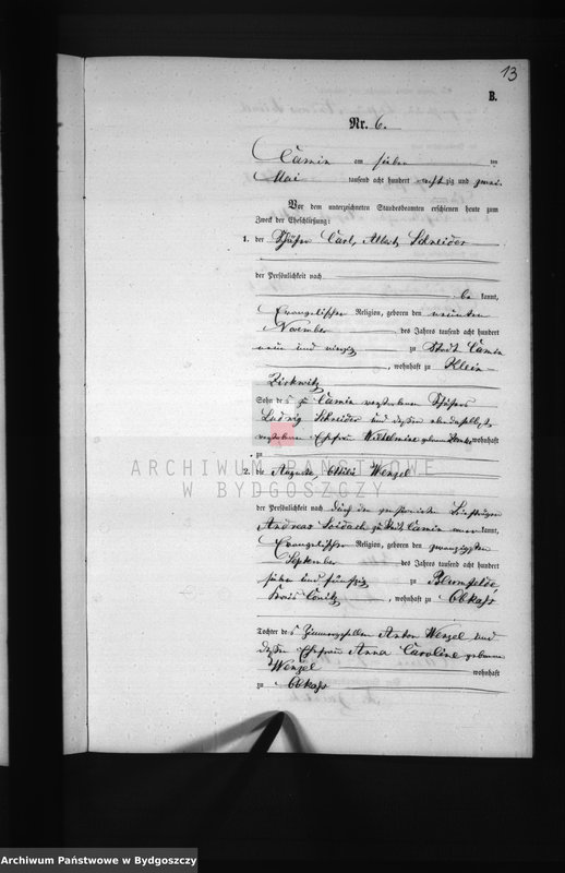 image.from.unit.number "Akta małżeństw - wtóropis"