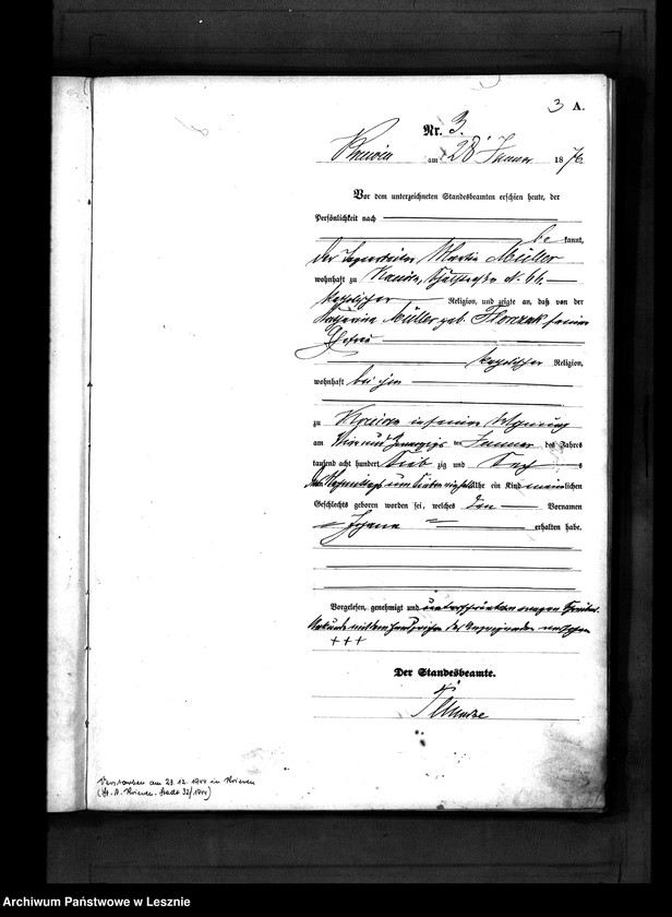 Obraz 6 z jednostki "[Księga urodzeń - miasto]"