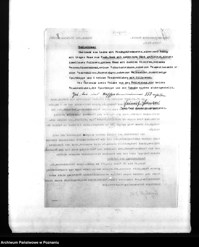 Obraz 12 z jednostki "Amtliche Meldungen Kreis Warthbrüchen (Koło)"