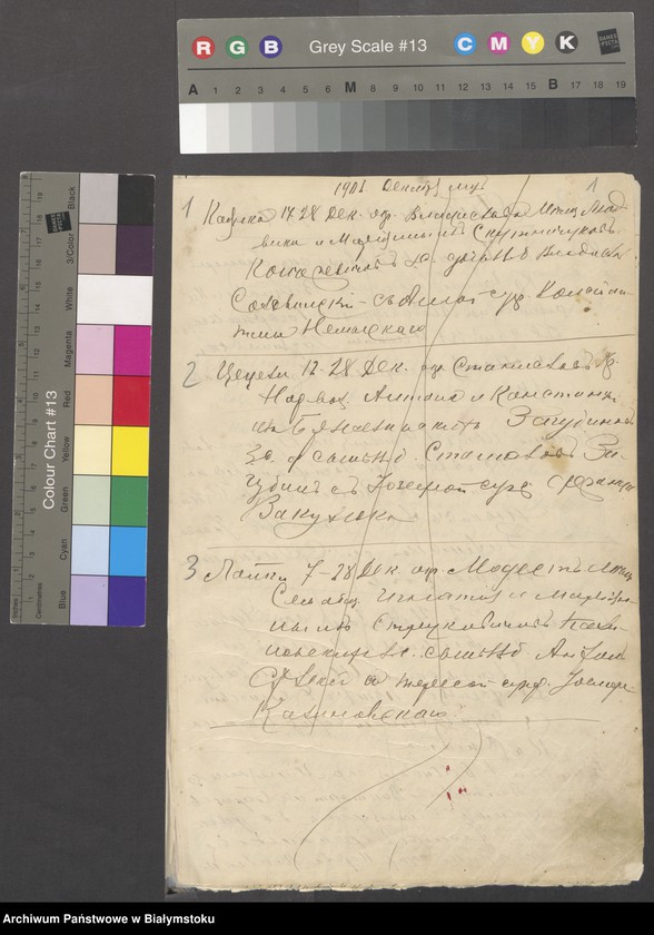 Obraz z jednostki "[Akta urodzeń za lata 1903-1911]"