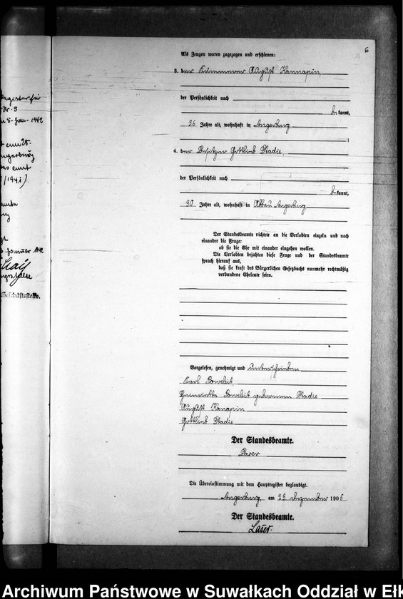 image.from.unit.number "Heirats-Neben-Register des Preussischen Standes-Amtes Kehlen Kreis Angerburg"