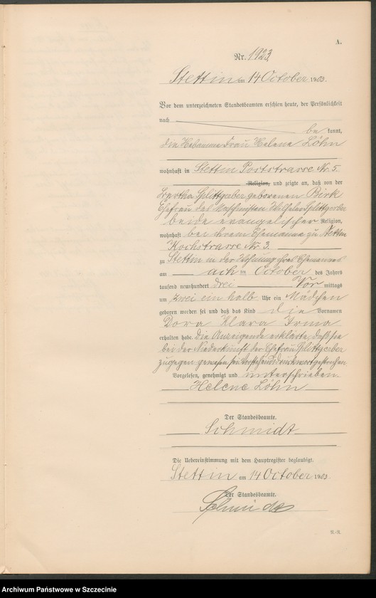 image.from.unit.number "Geburts-Register (Neben-Register) Band V"