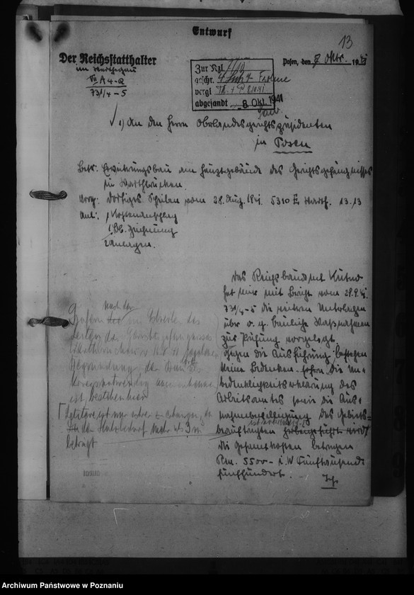 Obraz 17 z jednostki "Amtsgericht Warthbrücken - Koło"