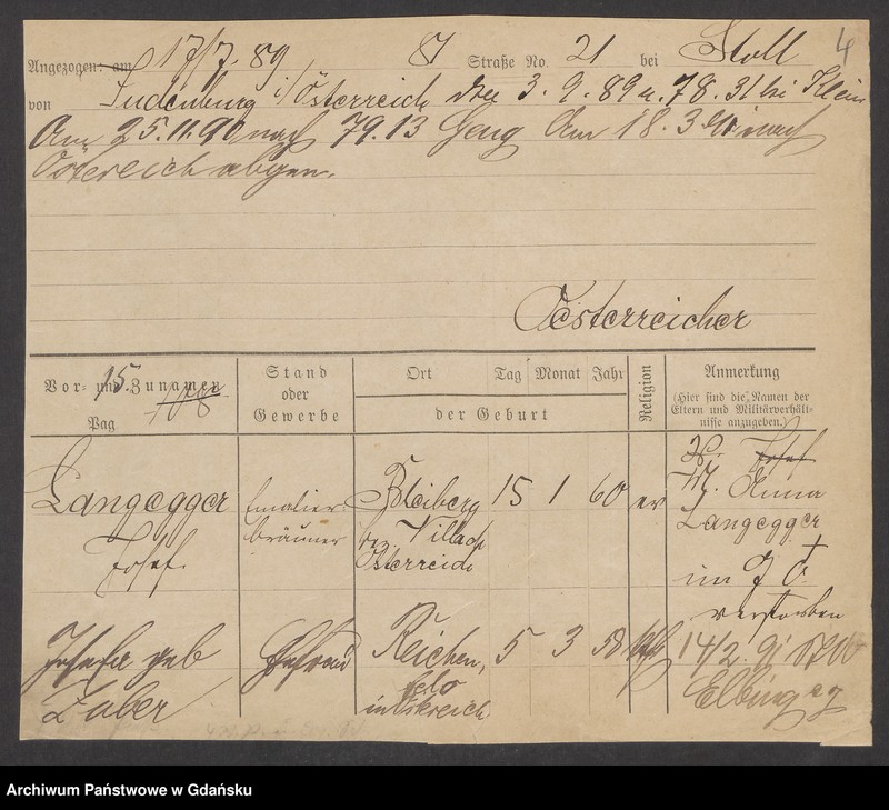 image.from.unit.number "Karty meldunkowe: Langecker - Langowsky"