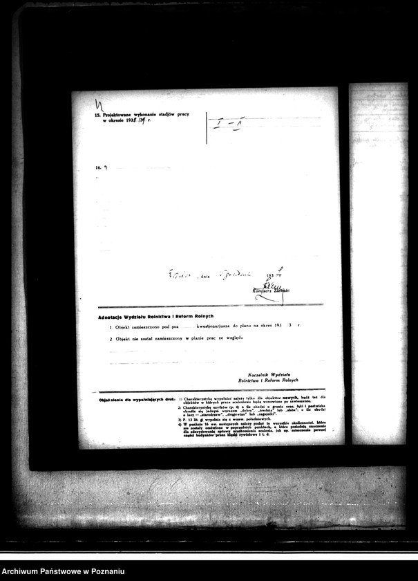 Obraz 8 z jednostki "Wieś Strzałków powiatu kaliskiego prace scaleniowe"