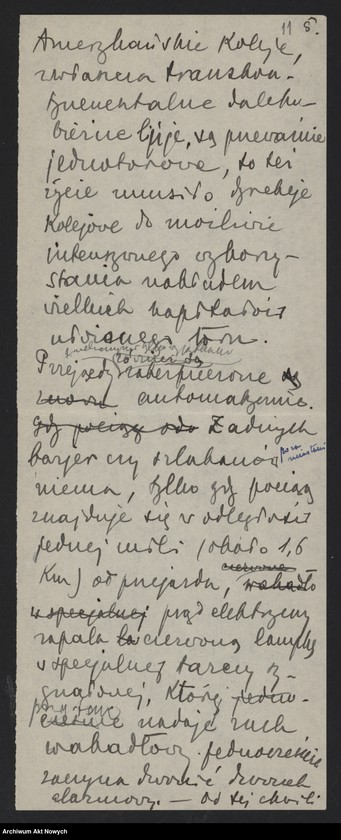 Obraz 13 z jednostki "Artykuły o wrażeniach z podróży po St. Zjednoczonych, pisane prawdopodobnie dla "Kuriera Warszawskiego" lub "ABC""