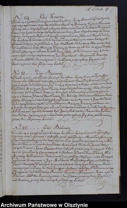 image.from.unit.number "Duplicat Urodzenia, Zaślubienia i Zeyścia Parafii Grzebsk z roku 1833-go"