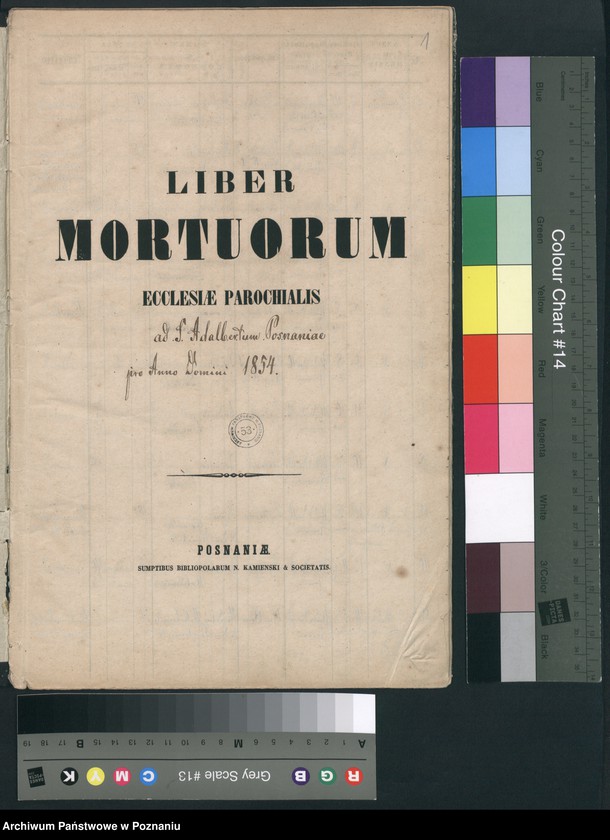 Obraz 3 z jednostki "Księga zgonów"