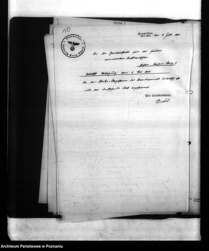 Obraz 14 z jednostki "Wykaz miejscowych Niemców, którzy zginęli w 1939 roku (pow) Thorn (Toruń)"