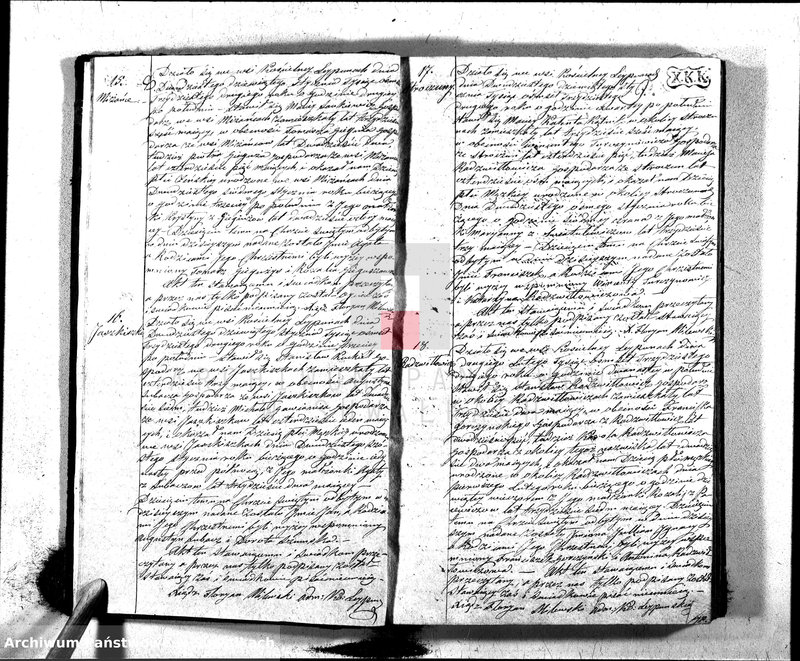 image.from.unit.number "Księga Duplikatu zawierająca w sobie akta Urodzonych, Zaślubionych i Umarłych z Roku 1832 Parafij Leypuńskiey"