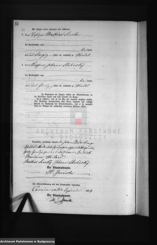 image.from.unit.number "Akta małżeństw - wtóropis"