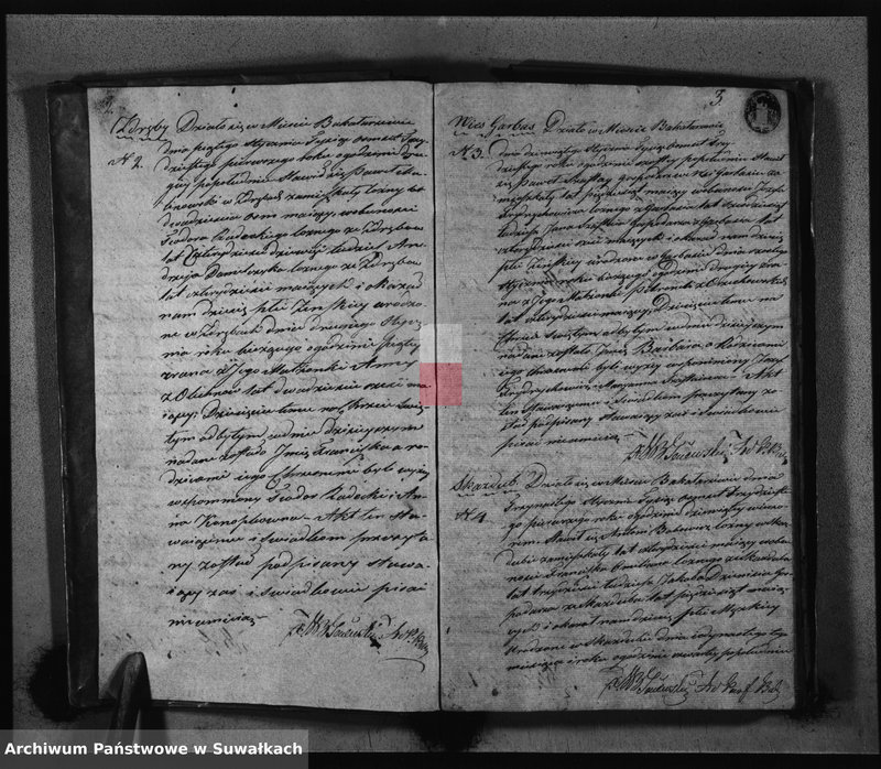image.from.unit.number "Księga Duplikat zamykająca w sobie Akta Urodzonych Zaślubionych i Zejscia z Roku 1831"