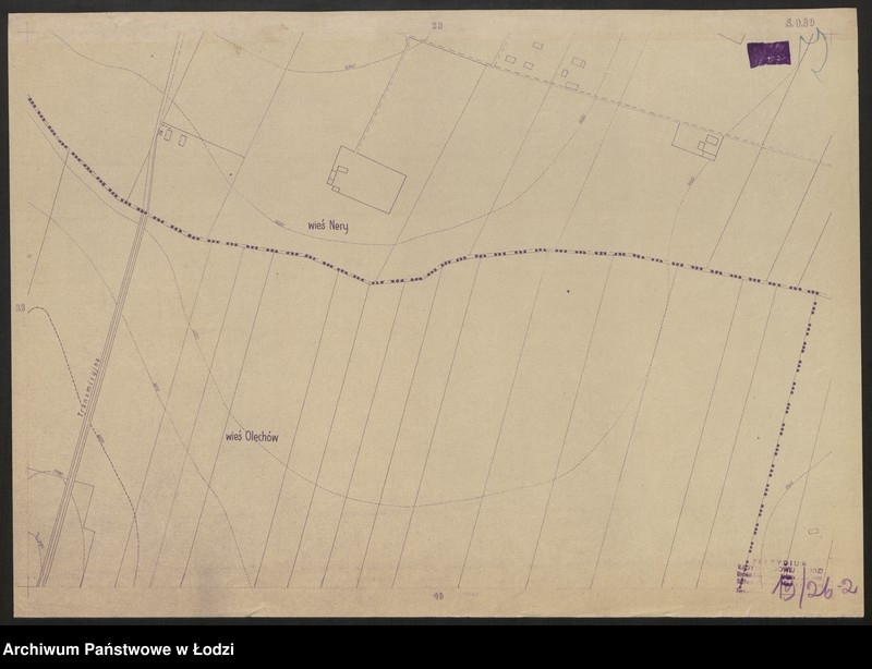 Obraz 2 z jednostki "Plan m. Łodzi 1:2000, odbitki. Sekcja SO 39"