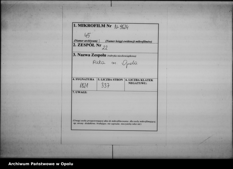 Obraz 2 z jednostki "Acta des Magistrats zu Oppeln betreffend die Hiesige Bürgerbank später benannt Hilfs - Darlehns - Kasse für selbständige Gewerbetreibende de Anno 1848 - 66"