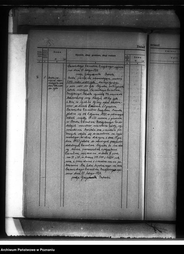 Obraz 17 z jednostki "Wyłączenie z art.. 4/5 ustawy o wykonaniu reformy rolnej z majątku Muchocin powiatu międzychodzkiego"