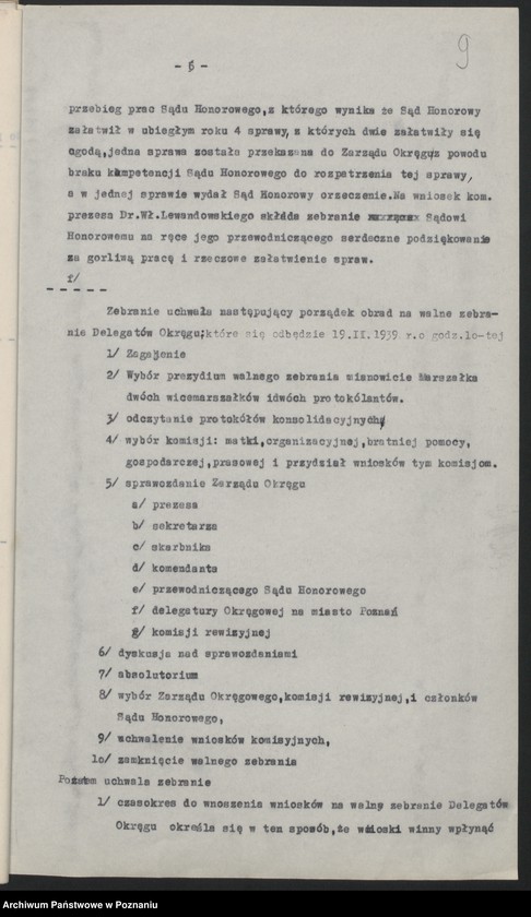 image.from.unit.number "Walny Zjazd Okręgu 19.II.1939."