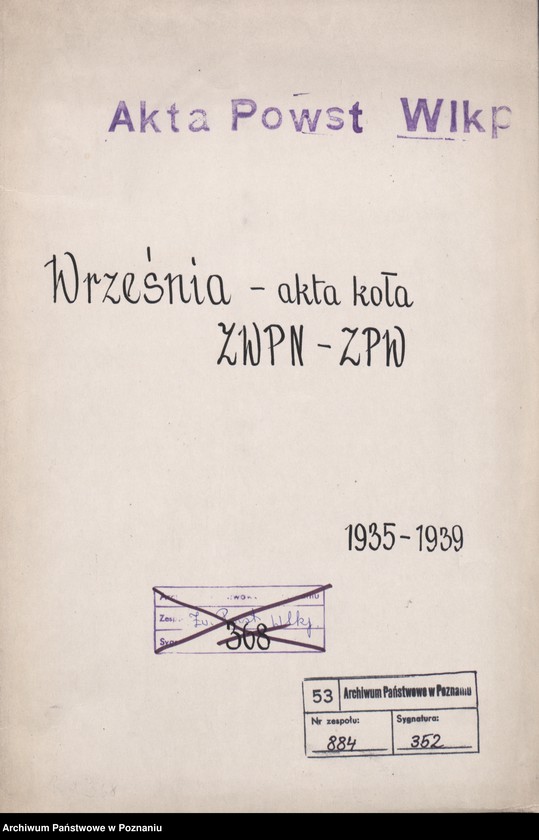 Obraz 3 z jednostki "Września - akta koła."