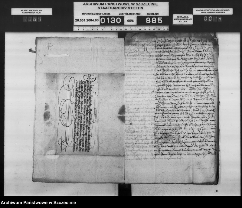 Obraz 15 z jednostki "Hans v. Mautenffel zu Broitz / seinen Schwager Moritz von Kleist zu Dubberow: Aussteuerzahlung."